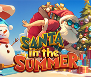 Santa in the Summer